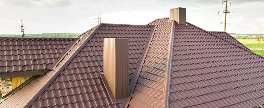 Residential Chimney Flashing Restoration in Brea, CA