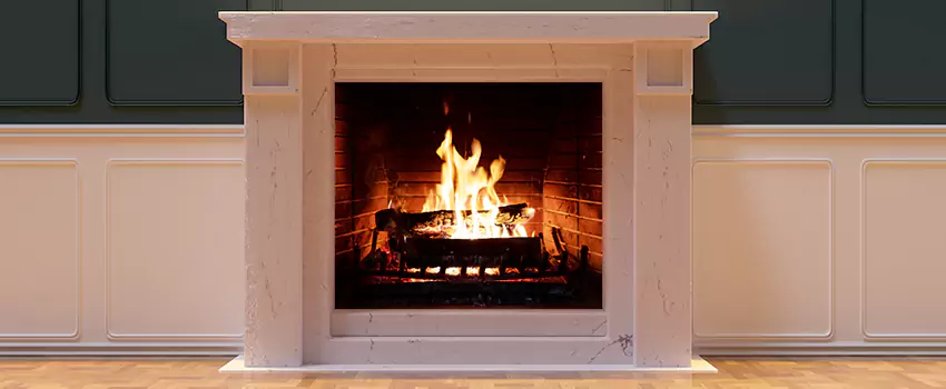 Decorative Electric Fireplace Installation in Brea, California