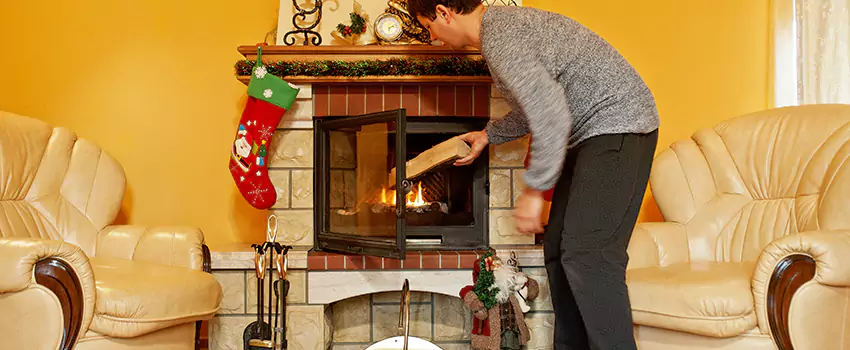 Gas to Wood-Burning Fireplace Conversion Services in Brea, California