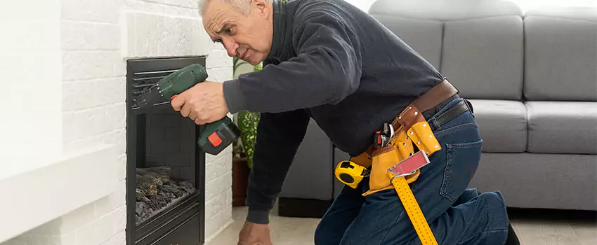 New Indoor Fireplace Installation in Brea, California