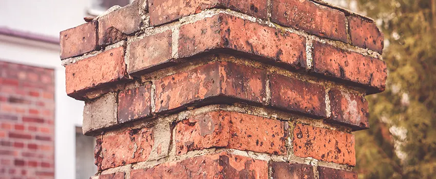 Cracked Chimney Bricks Repair Cost in Brea, California