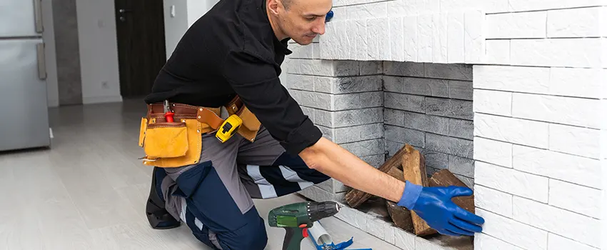 Fireplace Damaged Damper Frame Repair Services in Brea, California