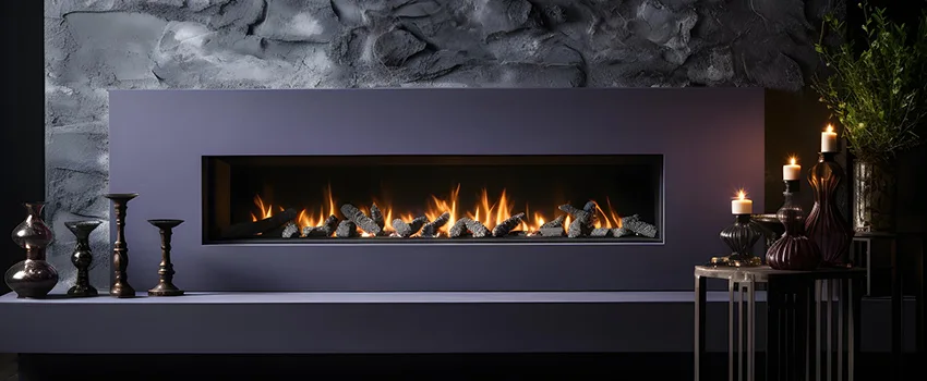 Ember Bed for Ventless Gas Fireplace in Brea, CA