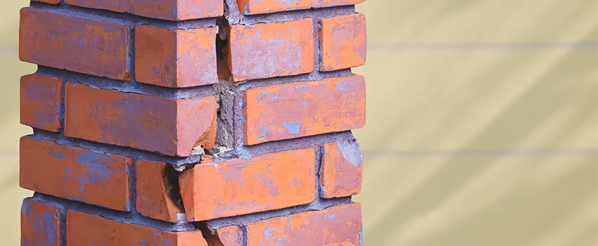Repairing Cracked Porcelain Tiles for Fireplace in Brea, CA