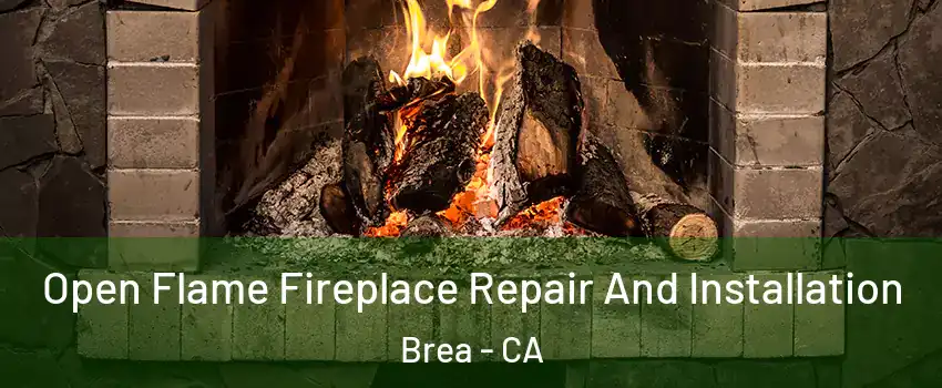  Open Flame Fireplace Repair And Installation Brea - CA